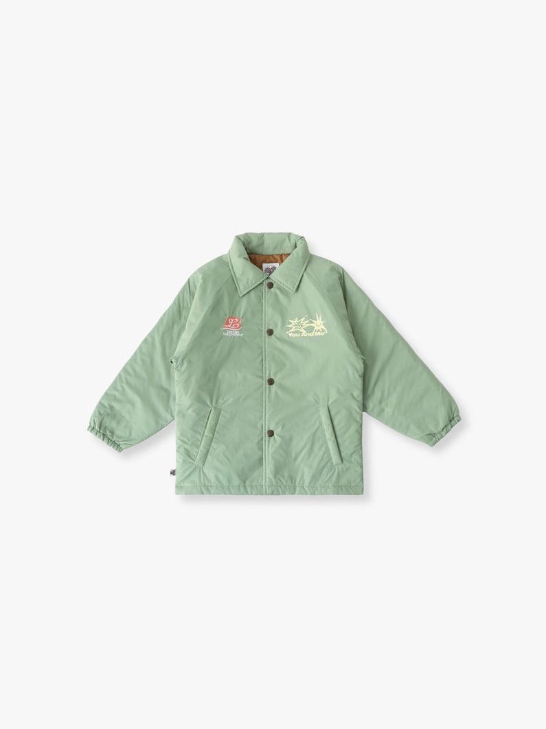 コーチ ジャケット（ライトピンク/グリーン/ブラック/110-150cm） 詳細画像 green