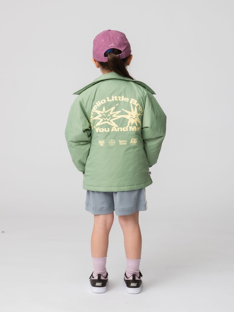 コーチ ジャケット（ライトピンク/グリーン/ブラック/110-150cm） 詳細画像 green 3