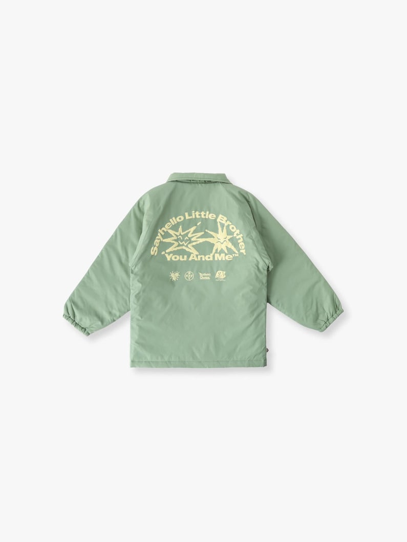 コーチ ジャケット（ライトピンク/グリーン/ブラック/110-150cm） 詳細画像 green 4