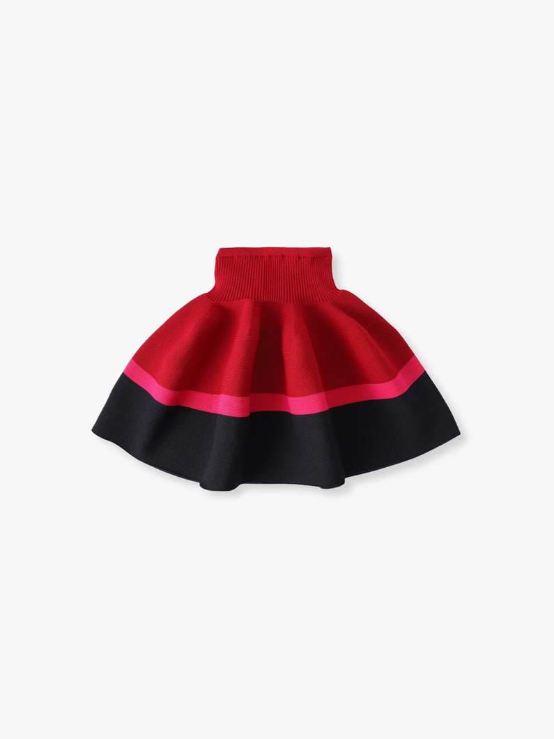 ポッタリー キッズスカート（レッド/ブラック/95-130cm） 詳細画像 red 1