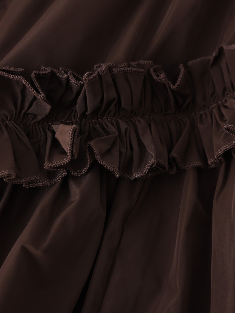 フリル スカート（2-6Y） 詳細画像 brown 3