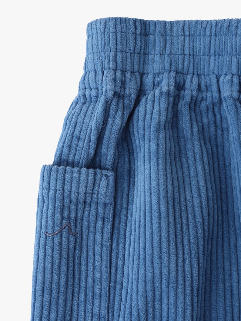 コーデュロイ パンツ（ピンク/ライム/ブルー/100-140cm） 詳細画像 lime 2