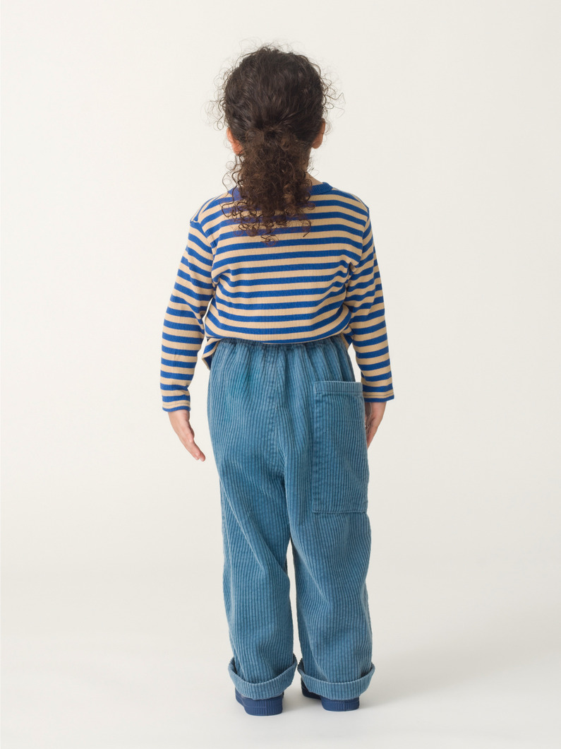 コーデュロイ パンツ（ピンク/ライム/ブルー/100-140cm）｜Ron