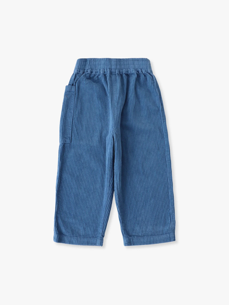 コーデュロイ パンツ（ピンク/ライム/ブルー/100-140cm） 詳細画像 blue 4