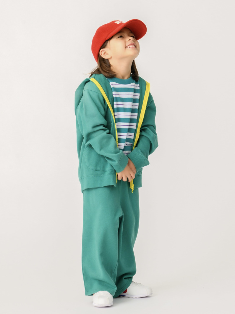 ジュードー パンツ（グリーン/ネイビー/100-140cm） 詳細画像 green 4