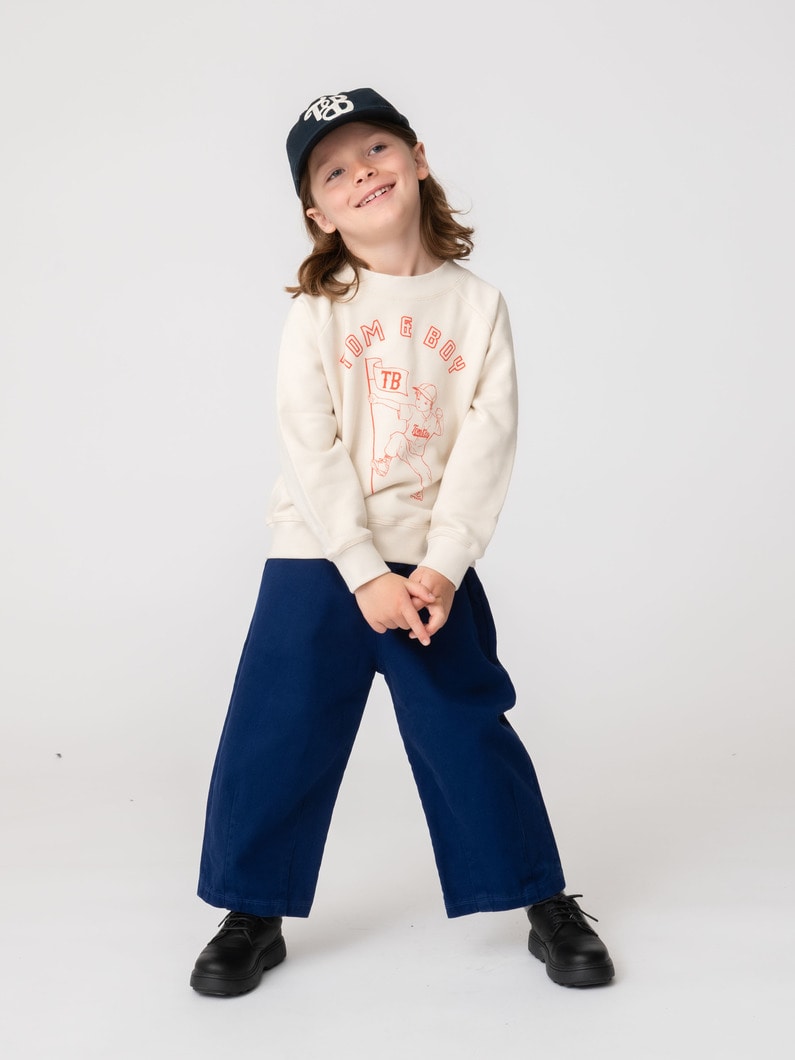 ダーツパンツ（4-8Y） 詳細画像 navy 2