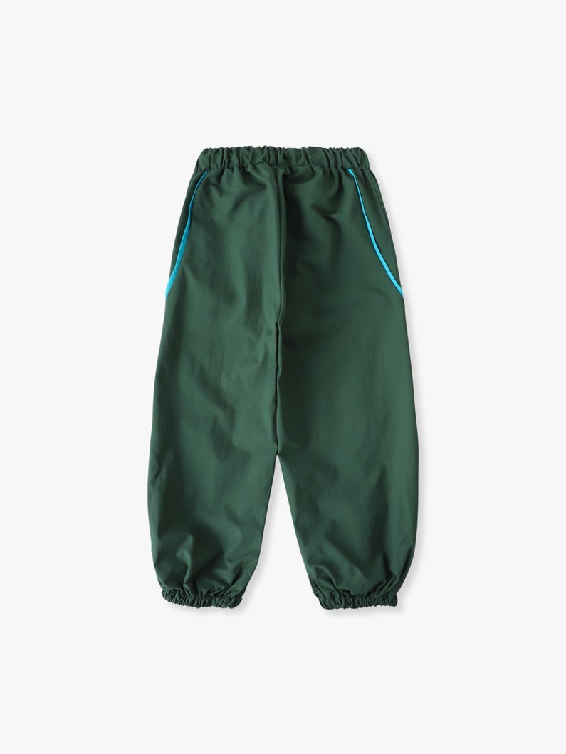 ナイロン トラック パンツ（グリーン/4-10Y） 詳細画像 green 1
