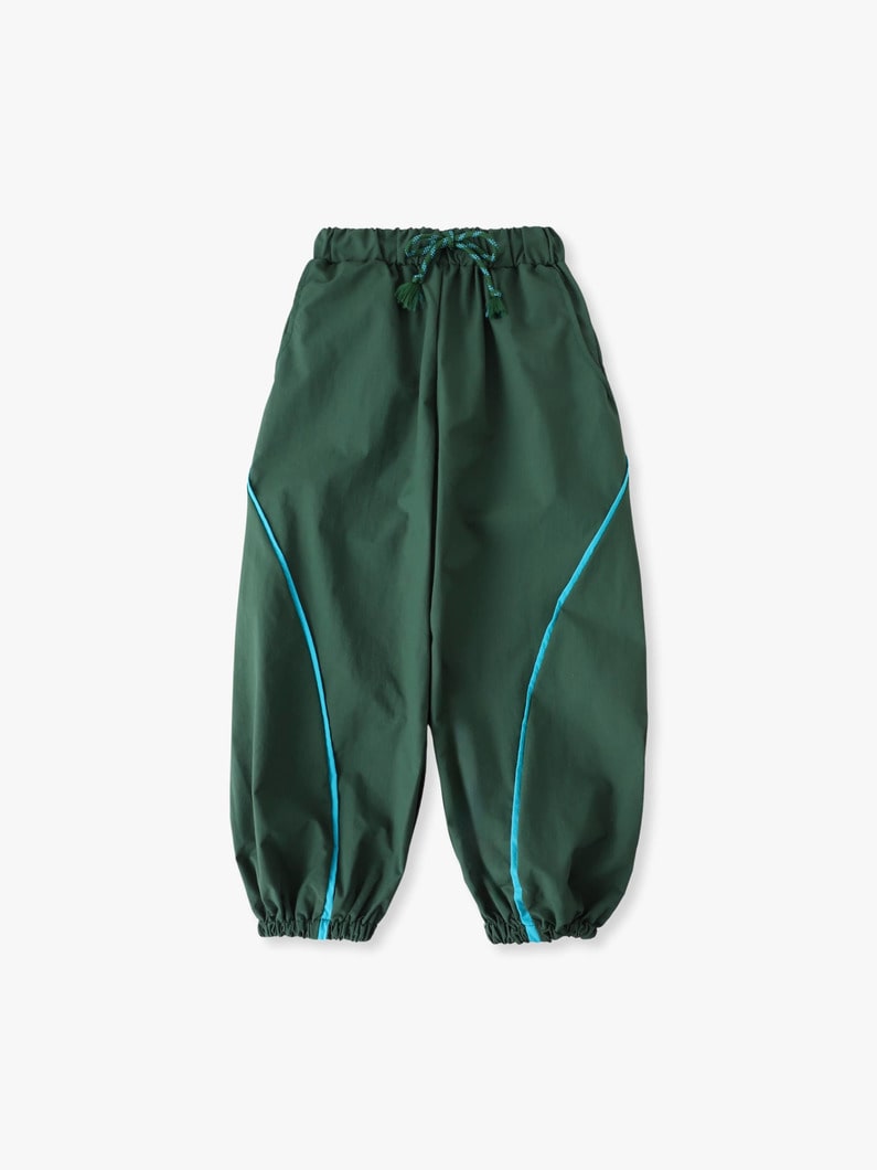 ナイロン トラック パンツ（グリーン/4-10Y） 詳細画像 green 4