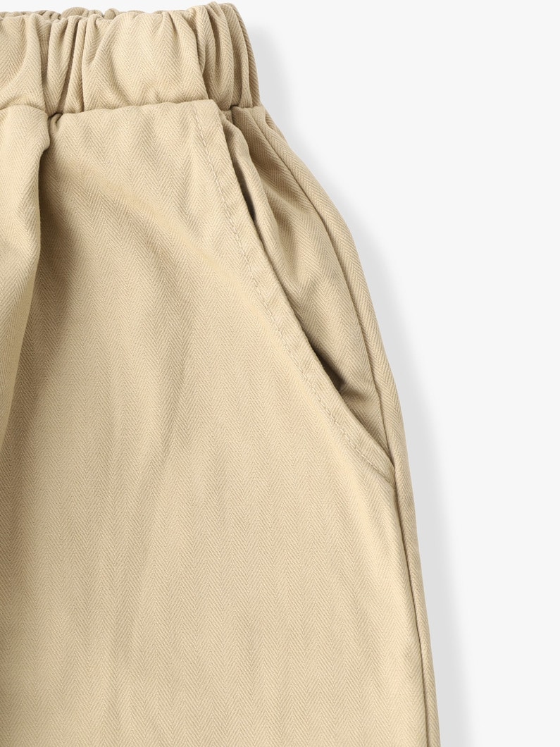 コットン テーパード パンツ（8-10Y） 詳細画像 beige 2