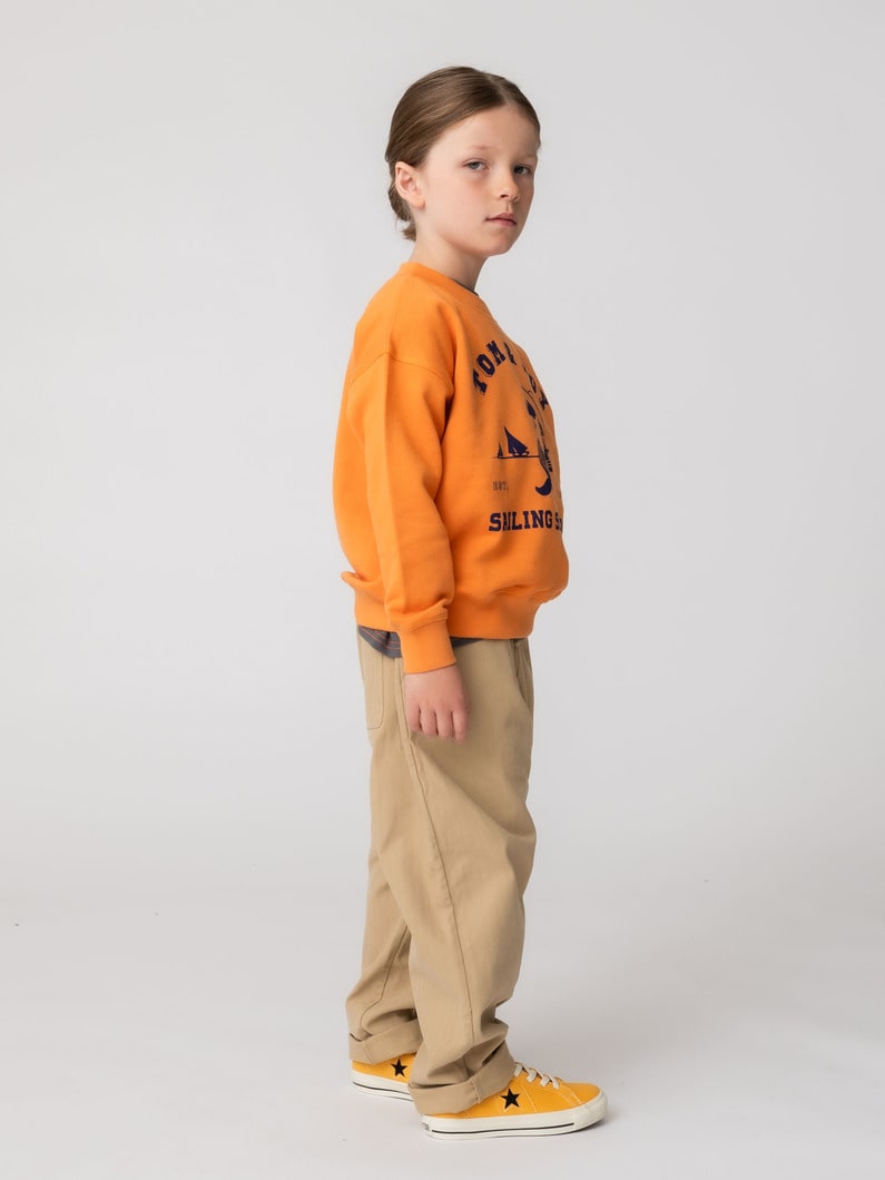 コットン テーパード パンツ（8-10Y） 詳細画像 beige 3