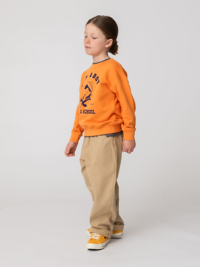 コットン テーパード パンツ（8-10Y） 詳細画像 beige 4