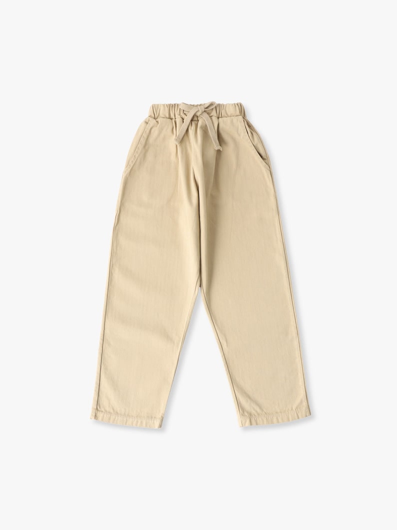 コットン テーパード パンツ（8-10Y） 詳細画像 beige 6