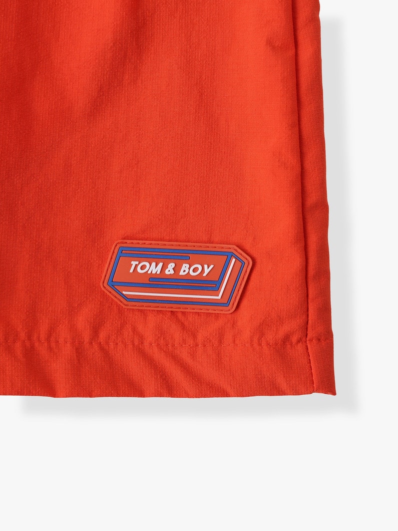 ナイロン トラック ショーツ（ライトレッド/4-10Y） 詳細画像 lt red 3