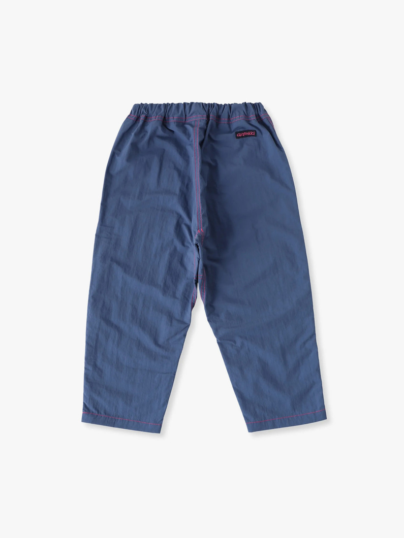 ルーズ テーパード パンツ（ブルー/カーキ/ブラック/100-150cm） 詳細画像 khaki 1