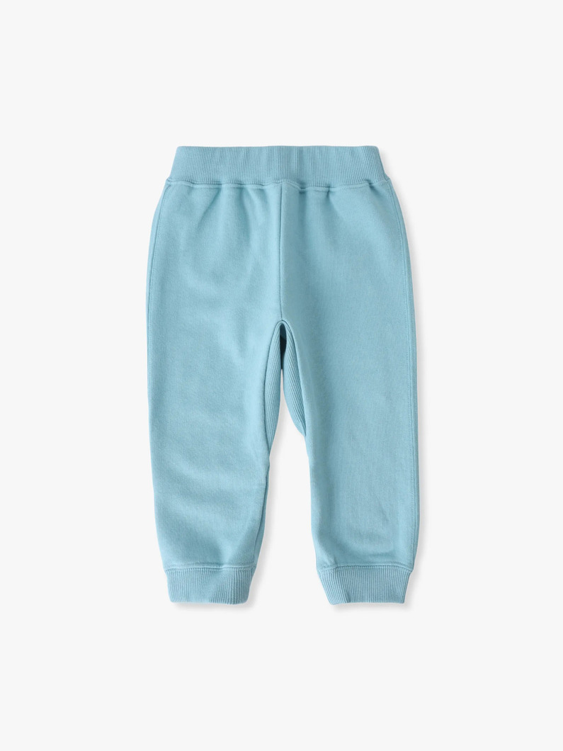 スウェット ロゴ パンツ（グリーン/ブルー/80-90cm） 詳細画像 blue 1