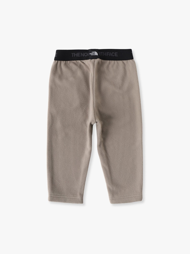 マイクロ フリース パンツ（ピンク/カーキ/80-90cm） 詳細画像 khaki 1