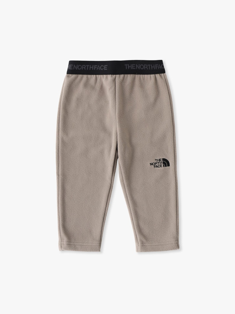 マイクロ フリース パンツ（ピンク/カーキ/80-90cm） 詳細画像 khaki 1