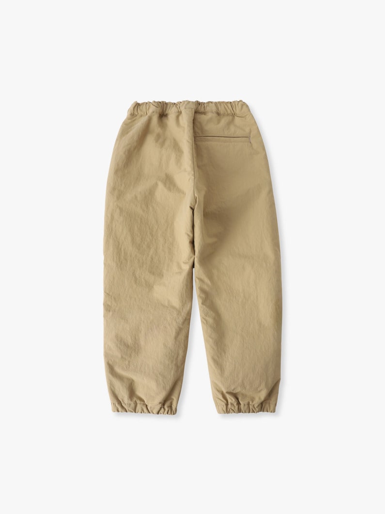 パディング トラック パンツ（ベージュ/ブラック/100-140cm） 詳細画像 beige 1