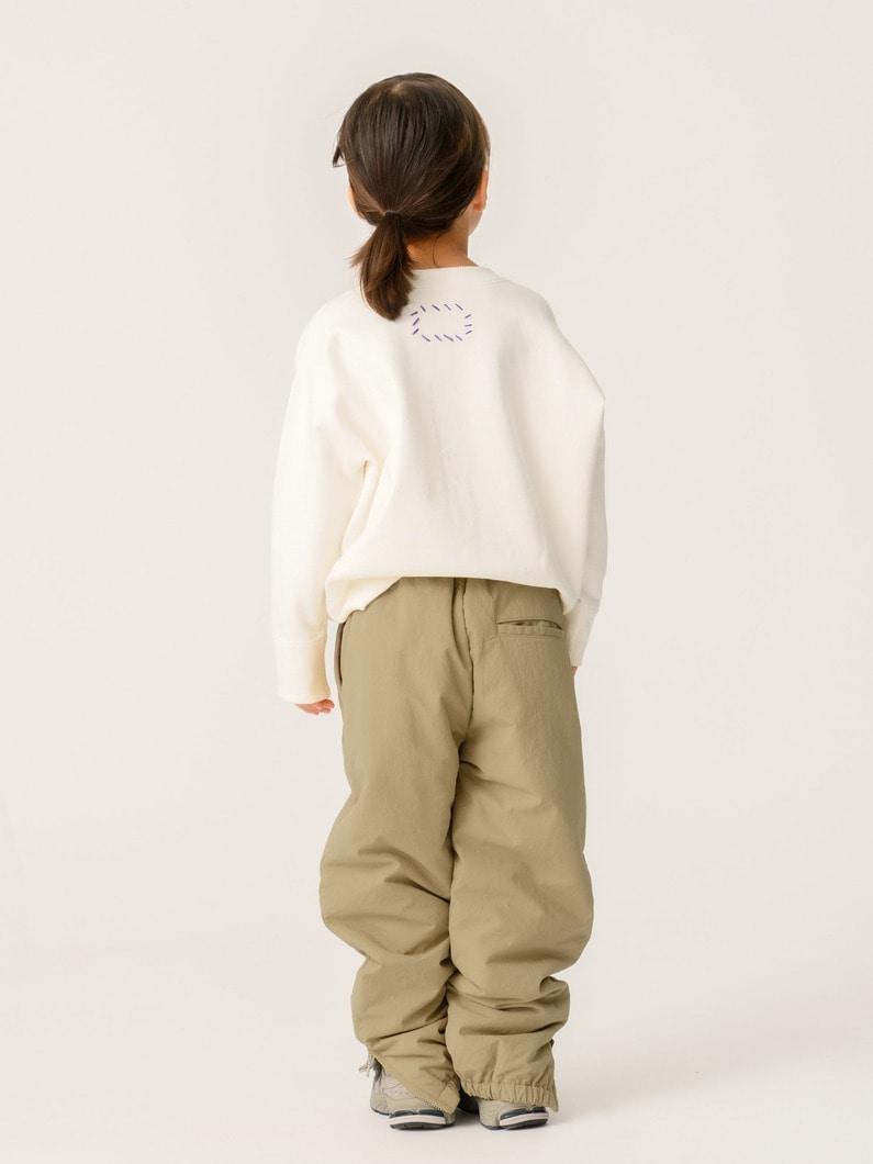パディング トラック パンツ（ベージュ/ブラック/100-140cm） 詳細画像 beige 2