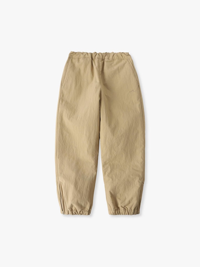 パディング トラック パンツ（ベージュ/ブラック/100-140cm） 詳細画像 beige 4