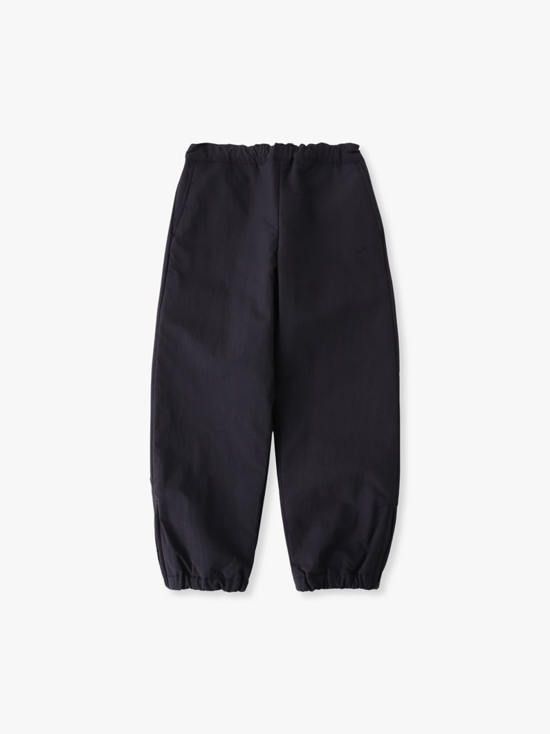 パディング トラック パンツ（ベージュ/ブラック/100-140cm） 詳細画像 black