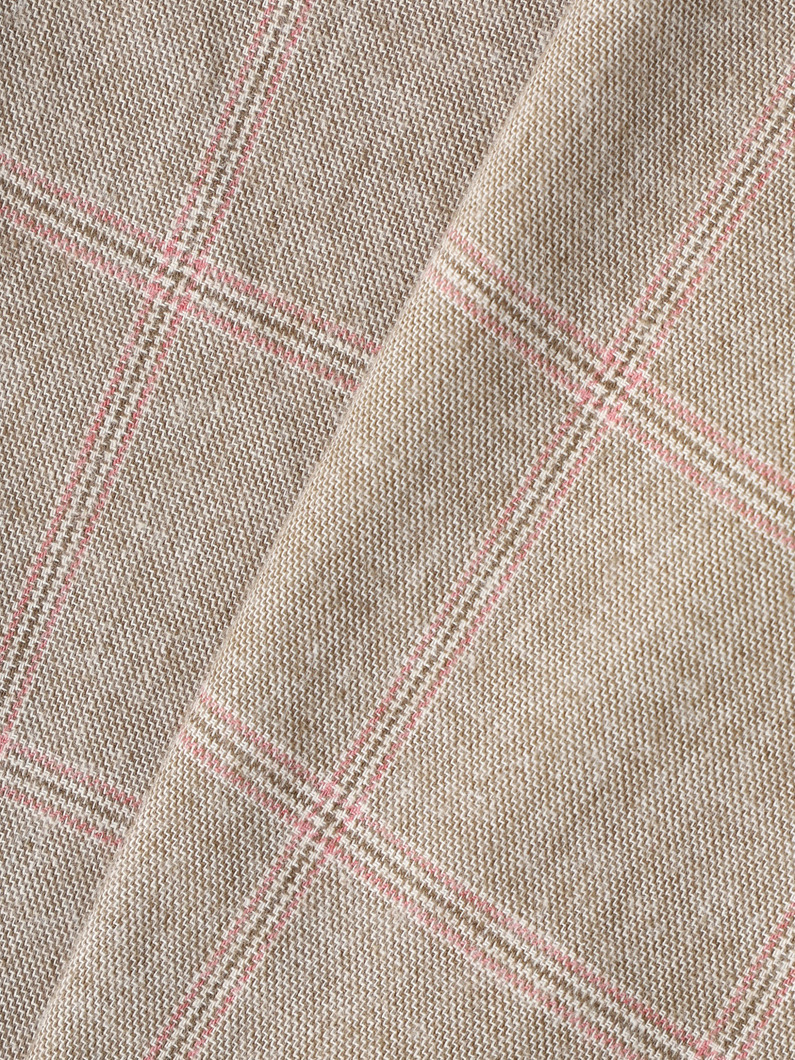チェック ラウンジ パンツ（100-120cm） 詳細画像 beige 3