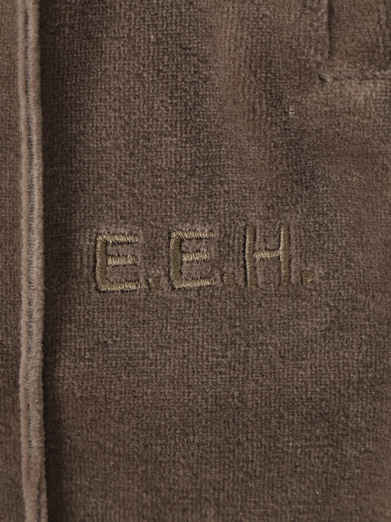 ベロアトラックパンツ（100-120cm） 詳細画像 brown 4