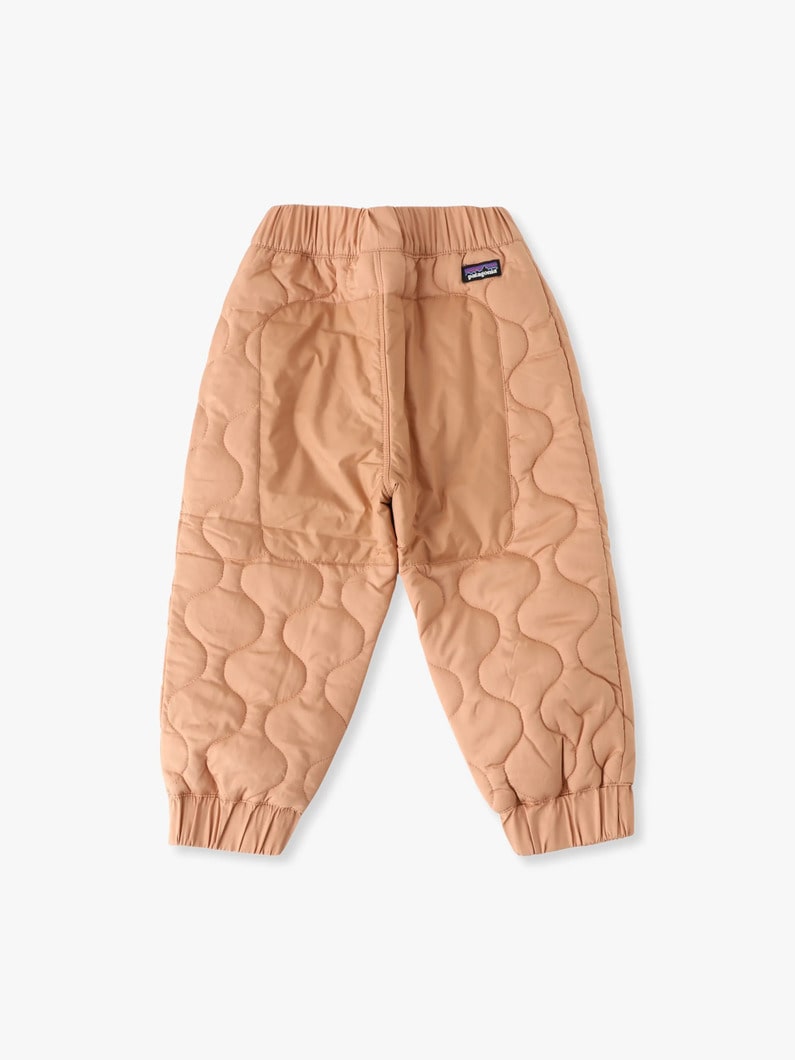 キルテッド パフ ジョガー パンツ（ライトピンク/ダークブルー/18M-3Y） 詳細画像 dark blue 1