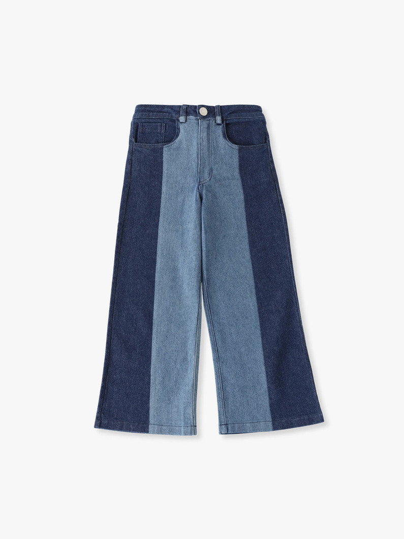 5ポケット トラウザー パンツ（6-8Y） 詳細画像 navy 3