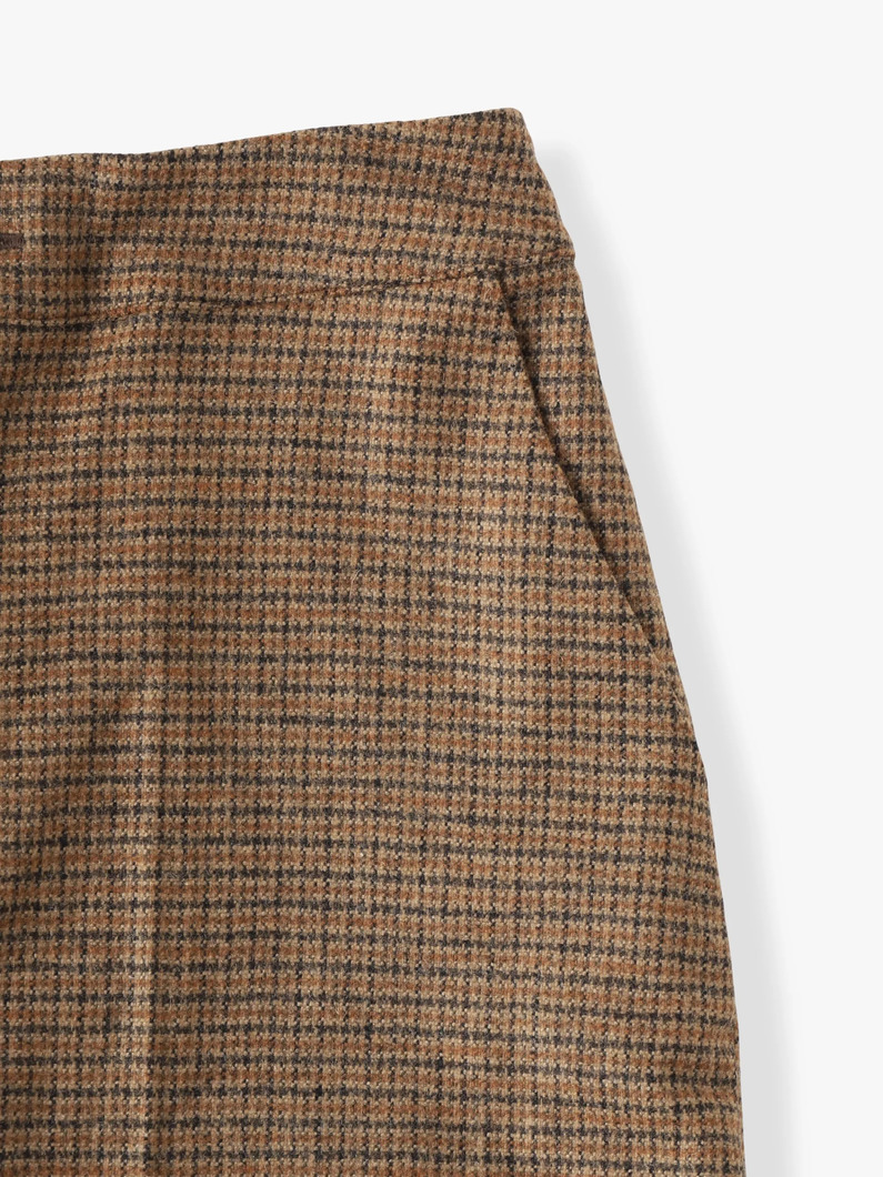 ハウンドトゥース チェック ショーツ（10Y） 詳細画像 brown 3