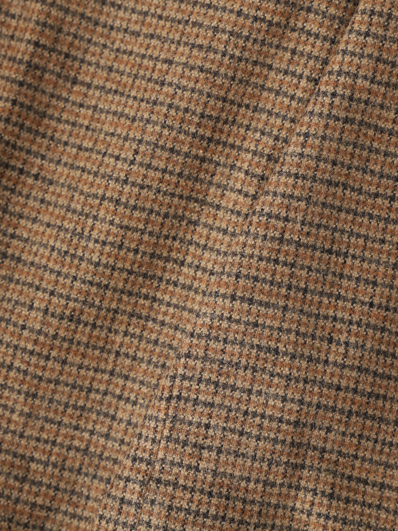 ハウンドトゥース チェック ショーツ（10Y） 詳細画像 brown 4