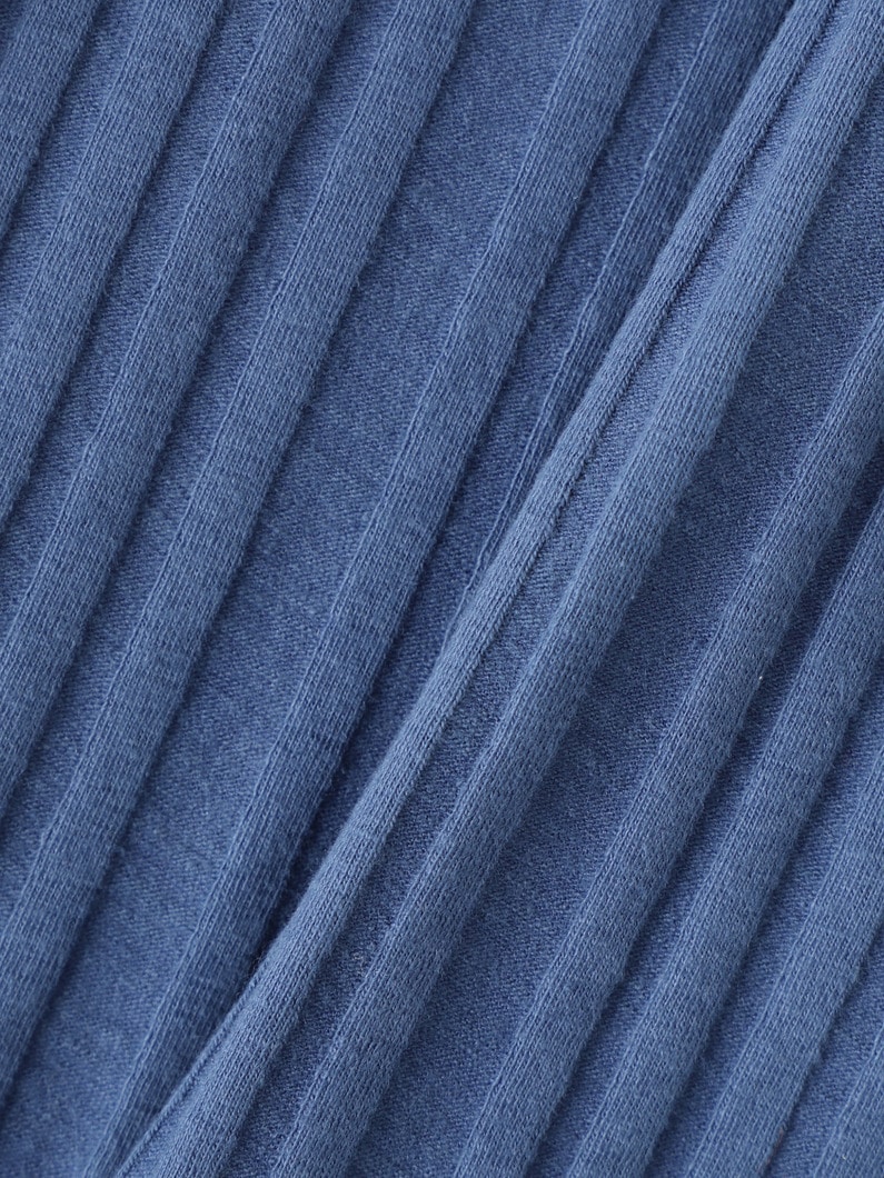 ウルトラワイド レッグ リブ パンツ（6-8Y） 詳細画像 blue 2