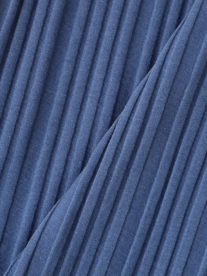 ウルトラワイド　レッグ　リブ パンツ（10Y） 詳細画像 blue 2