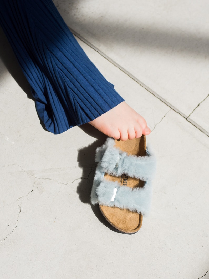 ウルトラワイド　レッグ　リブ パンツ（10Y） 詳細画像 blue 3