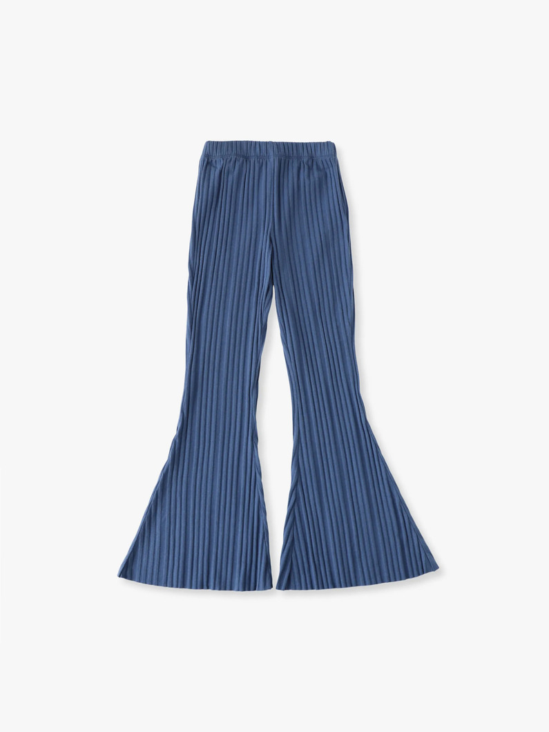 ウルトラワイド　レッグ　リブ パンツ（10Y） 詳細画像 blue 1