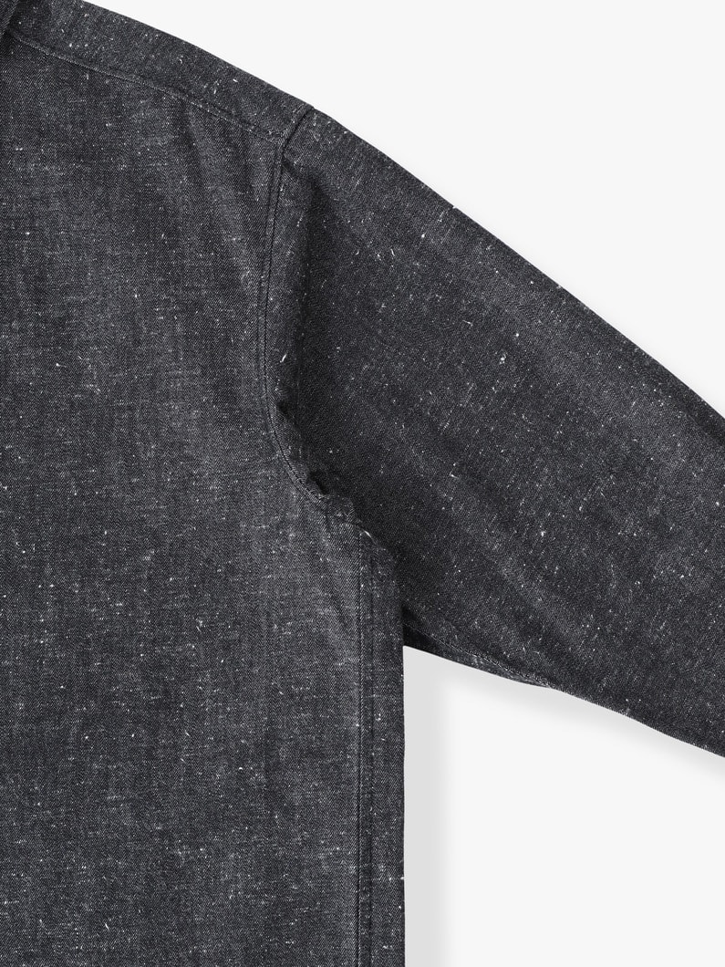 ネップ レギュラーカラー シャツ（100-120cm） 詳細画像 other 2