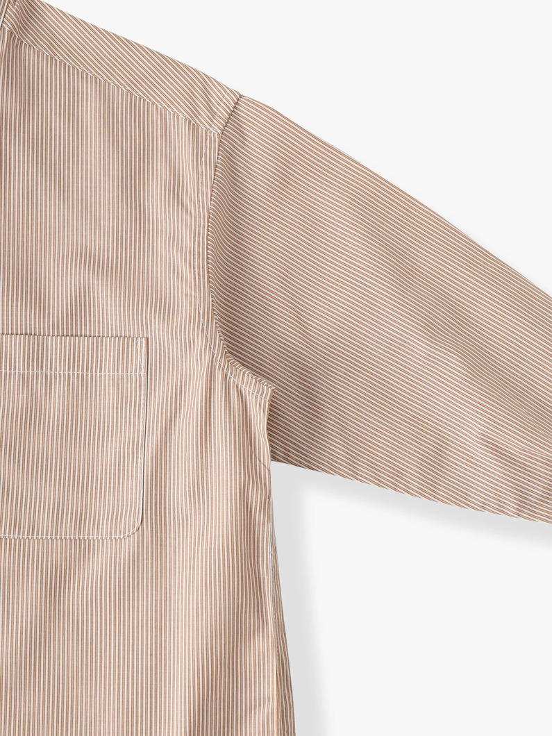 バンドカラー シャツ（100-120cm） 詳細画像 orange 2