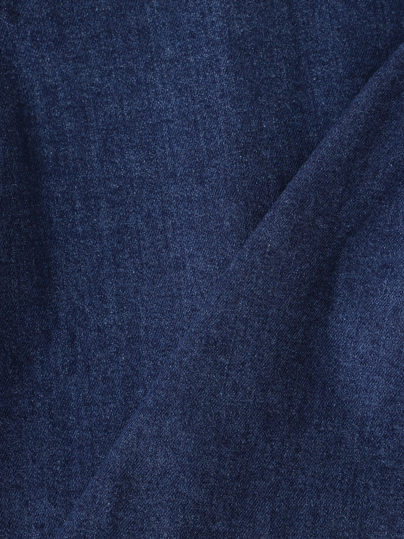 タイネック デニム ブラウス（6-8Y） 詳細画像 navy 3