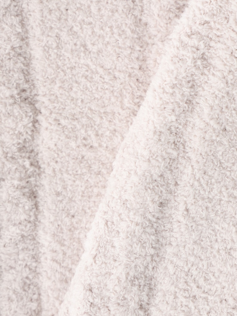 コージーシック リブ ケーブル プルオーバー（アイボリー/ピンク/2-5Y） 詳細画像 ivory 4