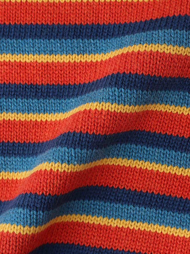 マルチカラー ストライプ ニット（6-18M） 詳細画像 multi 4