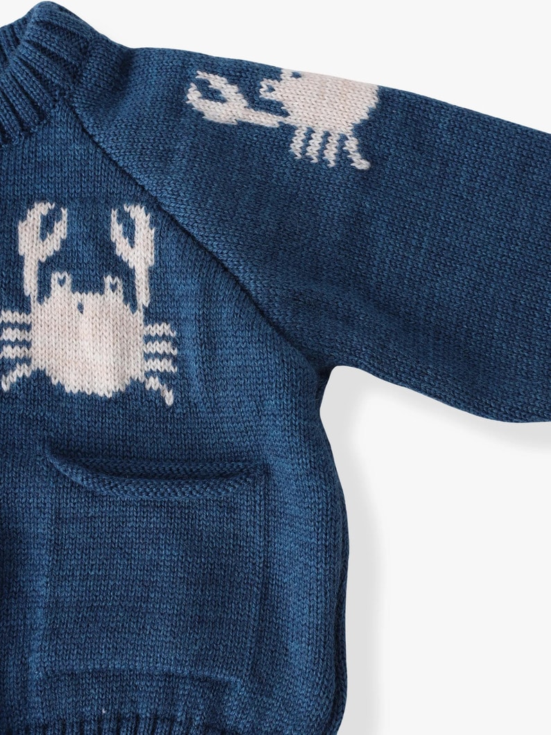 ダンシング クラブス カーディガン（6-12M） 詳細画像 navy 2