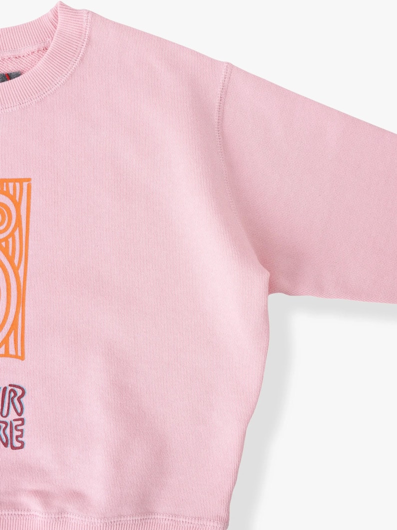 マザー ネイチャー プルオーバー（ホワイト/ピンク/100-140cm） 詳細画像 white 2