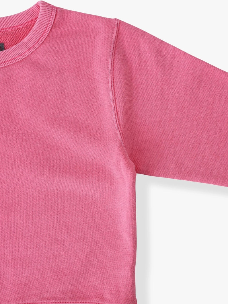 ピグメントダイ プルオーバー（ピンク/イエロー/ブルー/100-140cm） 詳細画像 blue 2