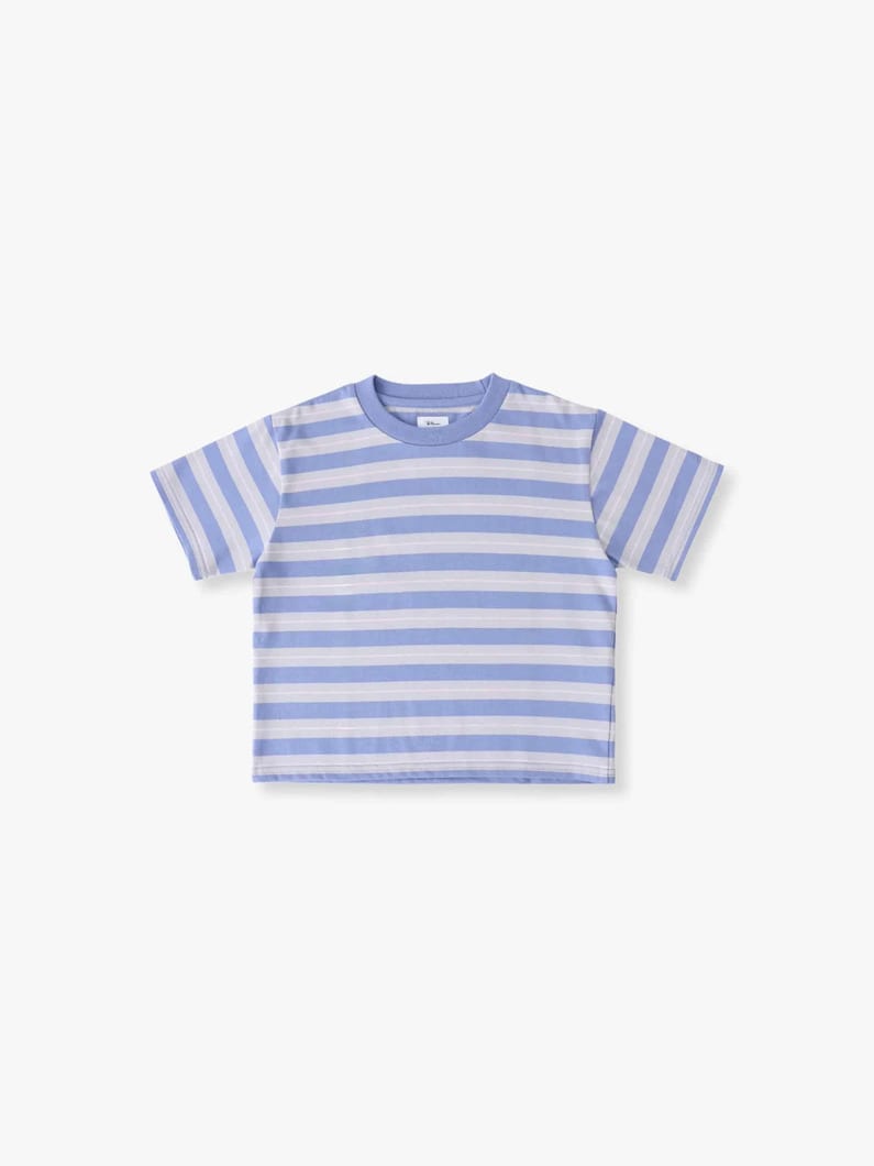 マルチボーダーティー （グリーン/ブルー/100-140cm） 詳細画像 blue 4