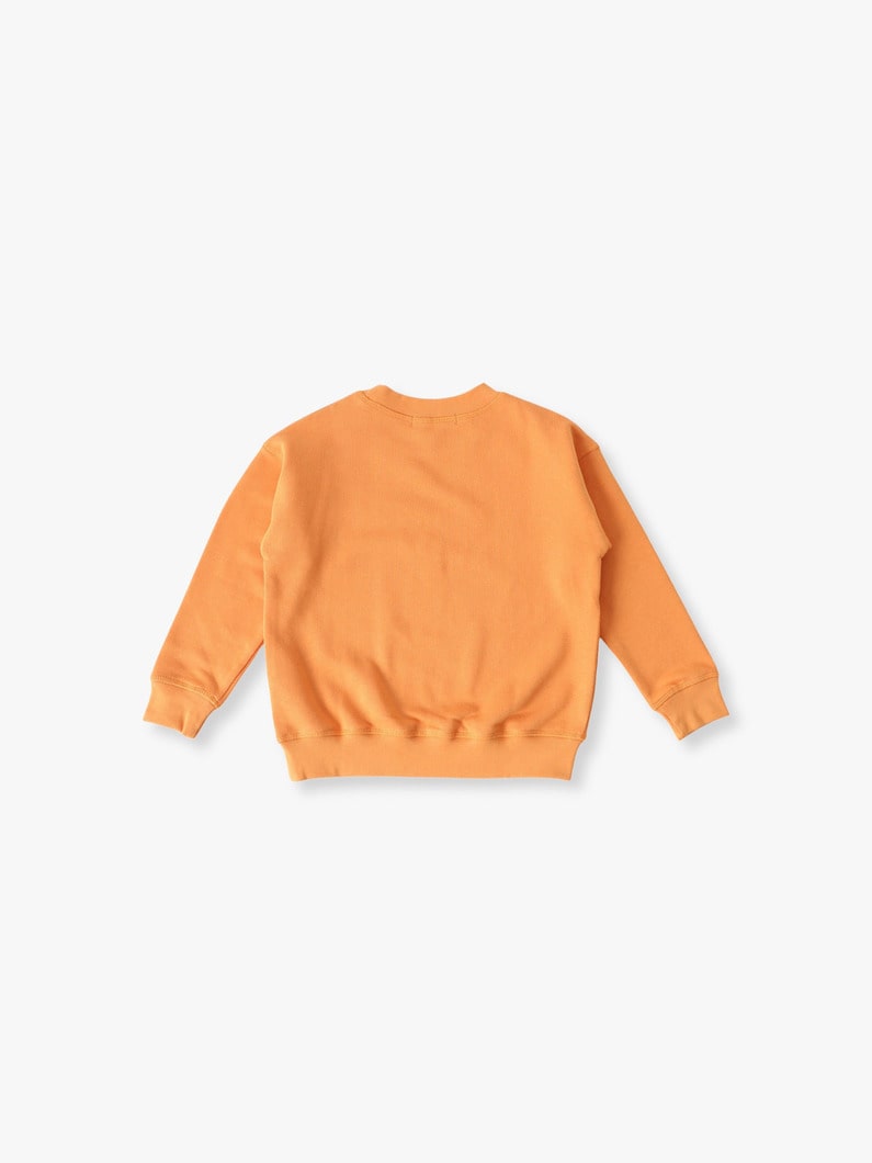 グラフィック スウェットシャツ（4-10Y） 詳細画像 orange 1