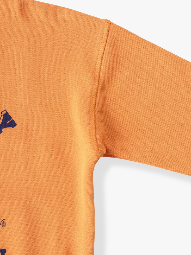 グラフィック スウェットシャツ（4-10Y） 詳細画像 orange 2