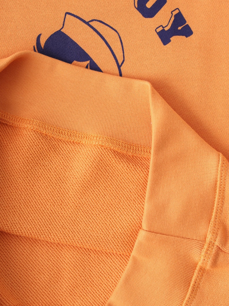 グラフィック スウェットシャツ（4-10Y） 詳細画像 orange 3