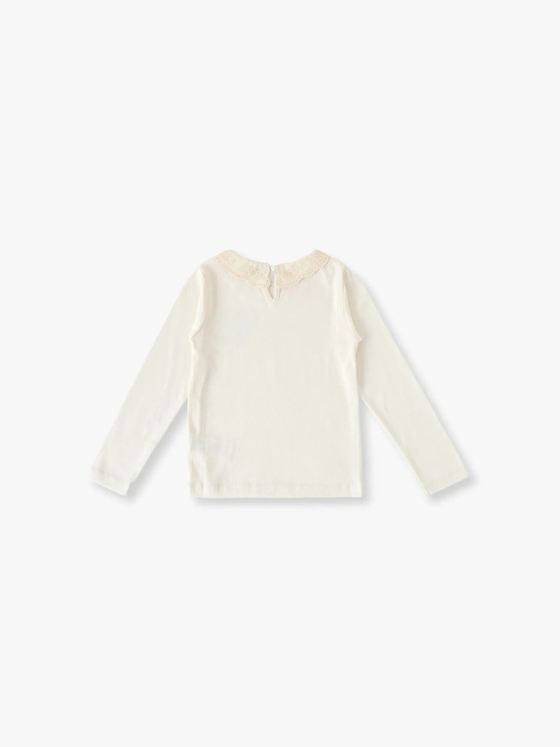 ルマエ ロングスリーブ ティー（4-8Y） 詳細画像 white 1