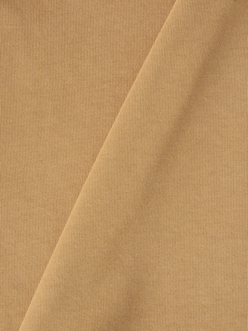 ロゴプリント オーガニックコットン ロングスリーブ ティー（ブラウン/95-145cm） 詳細画像 brown 4