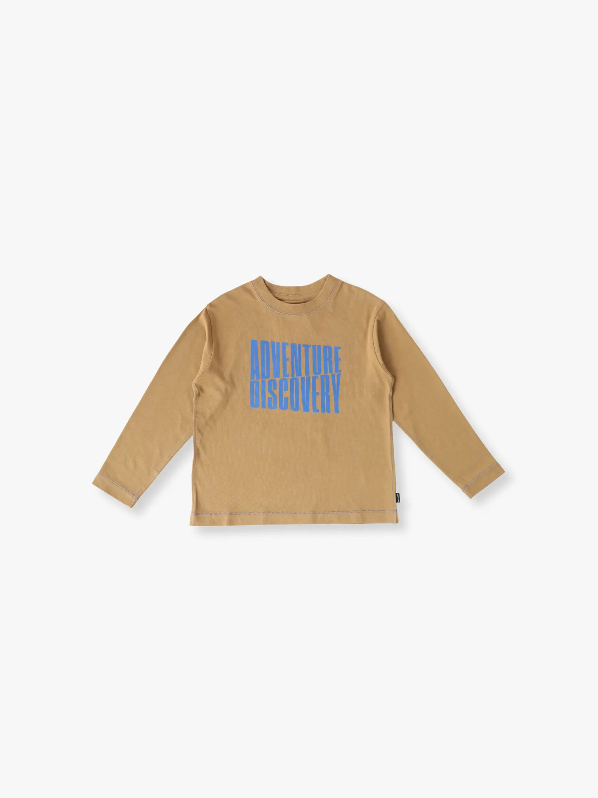 ロゴプリント オーガニックコットン ロングスリーブ ティー